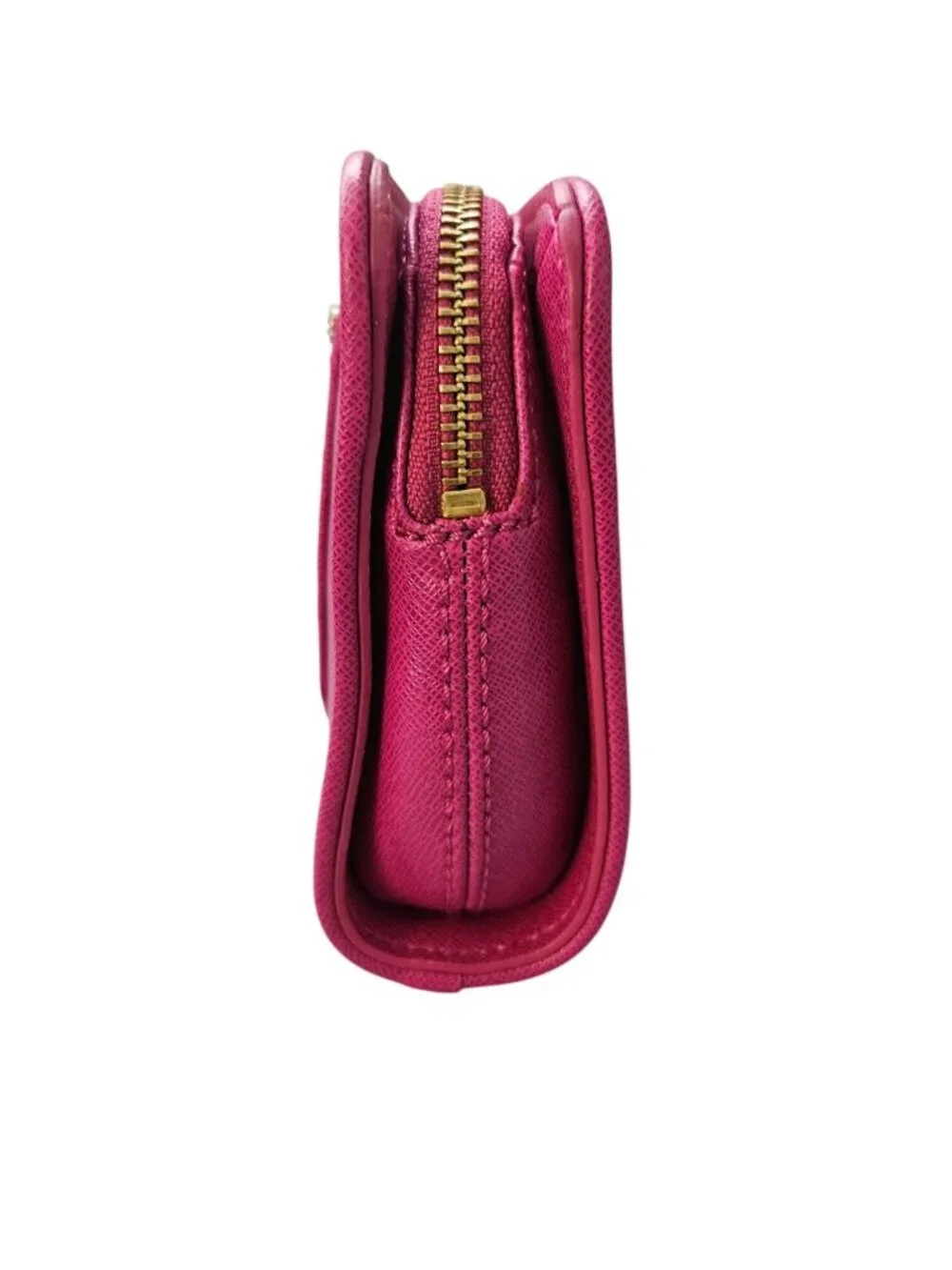 Isaac Mizrahi The Valerie Collection Fushia/Pink Zip Around Clutch